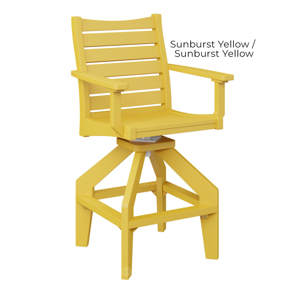 Berlin Gardens Bristol Swivel Bar Chair