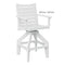 Berlin Gardens Bristol Swivel Bar Chair