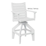 Berlin Gardens Bristol Swivel Bar Chair