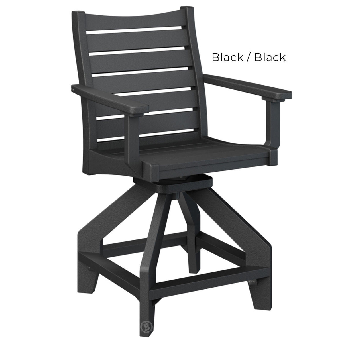 Berlin Gardens Bristol Swivel Counter Chair