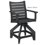Berlin Gardens Bristol Swivel Counter Chair