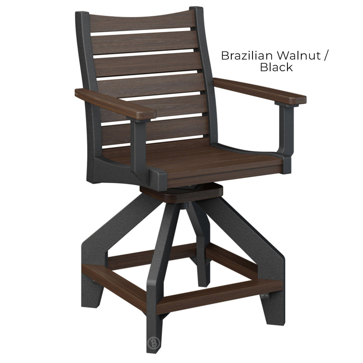 Berlin Gardens Bristol Swivel Counter Chair