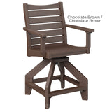Berlin Gardens Bristol Swivel Counter Chair