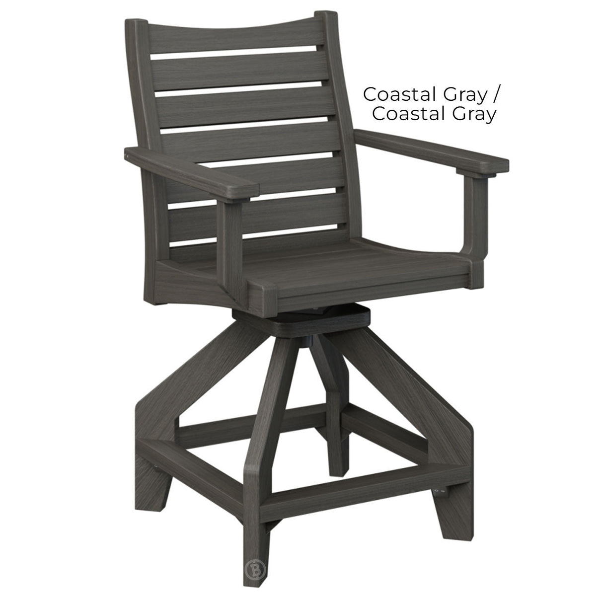 Berlin Gardens Bristol Swivel Counter Chair
