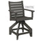 Berlin Gardens Bristol Swivel Counter Chair