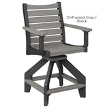 Berlin Gardens Bristol Swivel Counter Chair