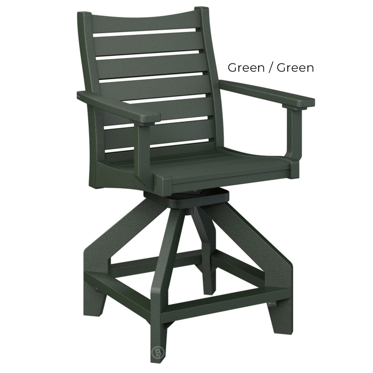 Berlin Gardens Bristol Swivel Counter Chair