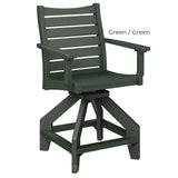 Berlin Gardens Bristol Swivel Counter Chair
