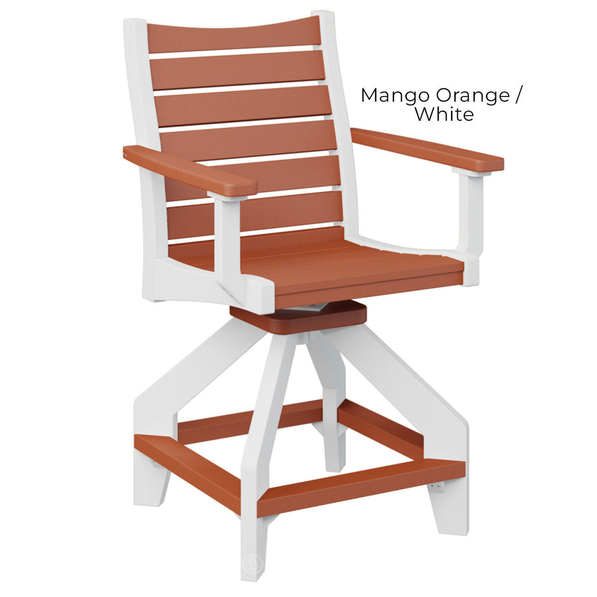 Berlin Gardens Bristol Swivel Counter Chair
