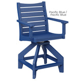 Berlin Gardens Bristol Swivel Counter Chair