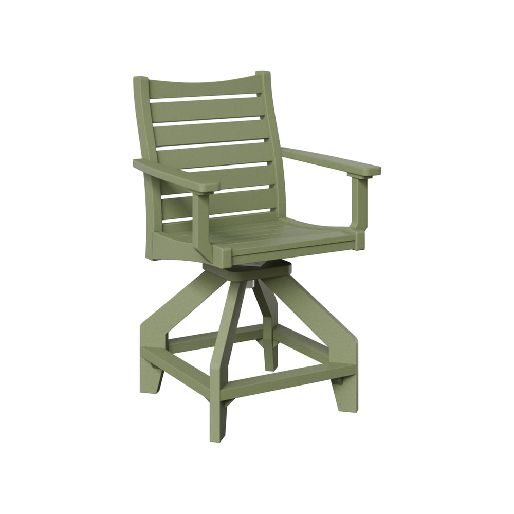 Berlin Gardens Bristol Swivel Counter Chair