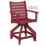 Berlin Gardens Bristol Swivel Counter Chair