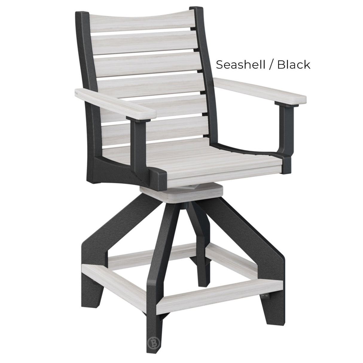 Berlin Gardens Bristol Swivel Counter Chair