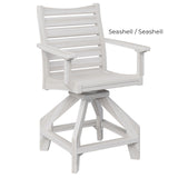 Berlin Gardens Bristol Swivel Counter Chair