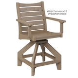 Berlin Gardens Bristol Swivel Counter Chair