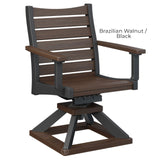 Berlin Gardens Bristol Swivel Rocker Dining Chair