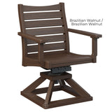 Berlin Gardens Bristol Swivel Rocker Dining Chair