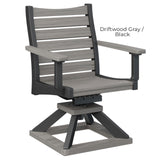 Berlin Gardens Bristol Swivel Rocker Dining Chair