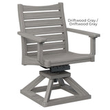 Berlin Gardens Bristol Swivel Rocker Dining Chair