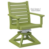 Berlin Gardens Bristol Swivel Rocker Dining Chair