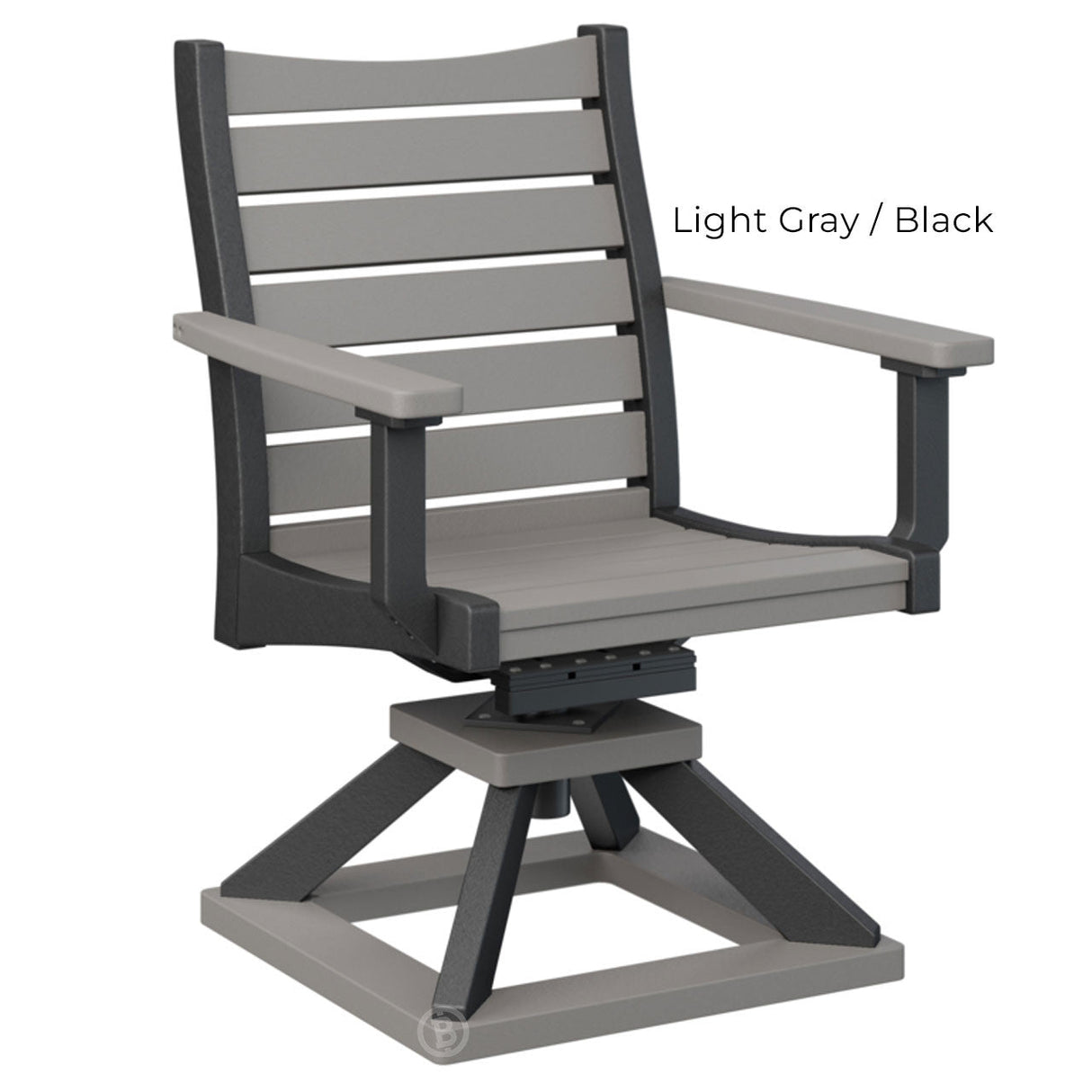 Berlin Gardens Bristol Swivel Rocker Dining Chair