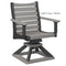 Berlin Gardens Bristol Swivel Rocker Dining Chair