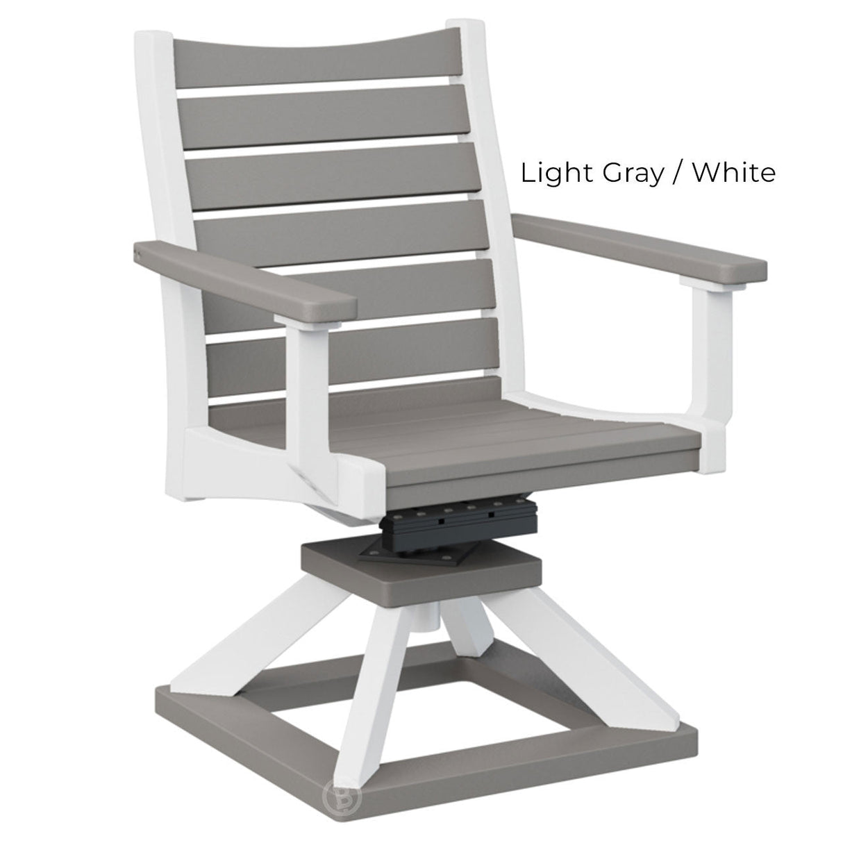 Berlin Gardens Bristol Swivel Rocker Dining Chair