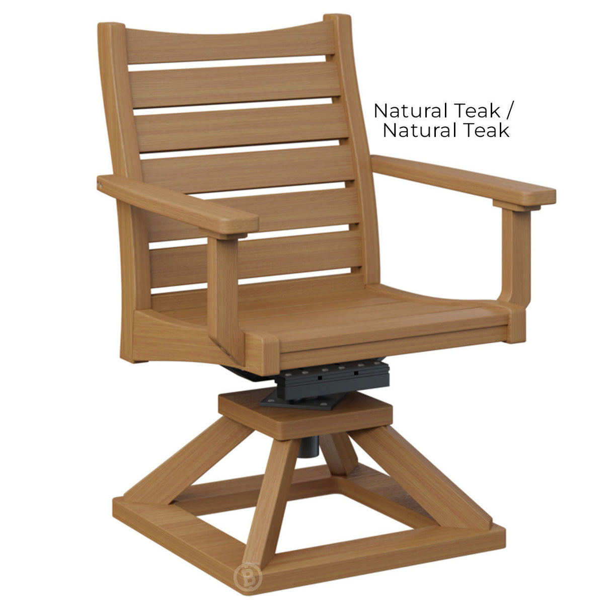 Berlin Gardens Bristol Swivel Rocker Dining Chair