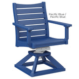 Berlin Gardens Bristol Swivel Rocker Dining Chair