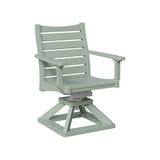 Berlin Gardens Bristol Swivel Rocker Dining Chair