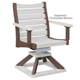 Berlin Gardens Bristol Swivel Rocker Dining Chair
