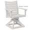 Berlin Gardens Bristol Swivel Rocker Dining Chair