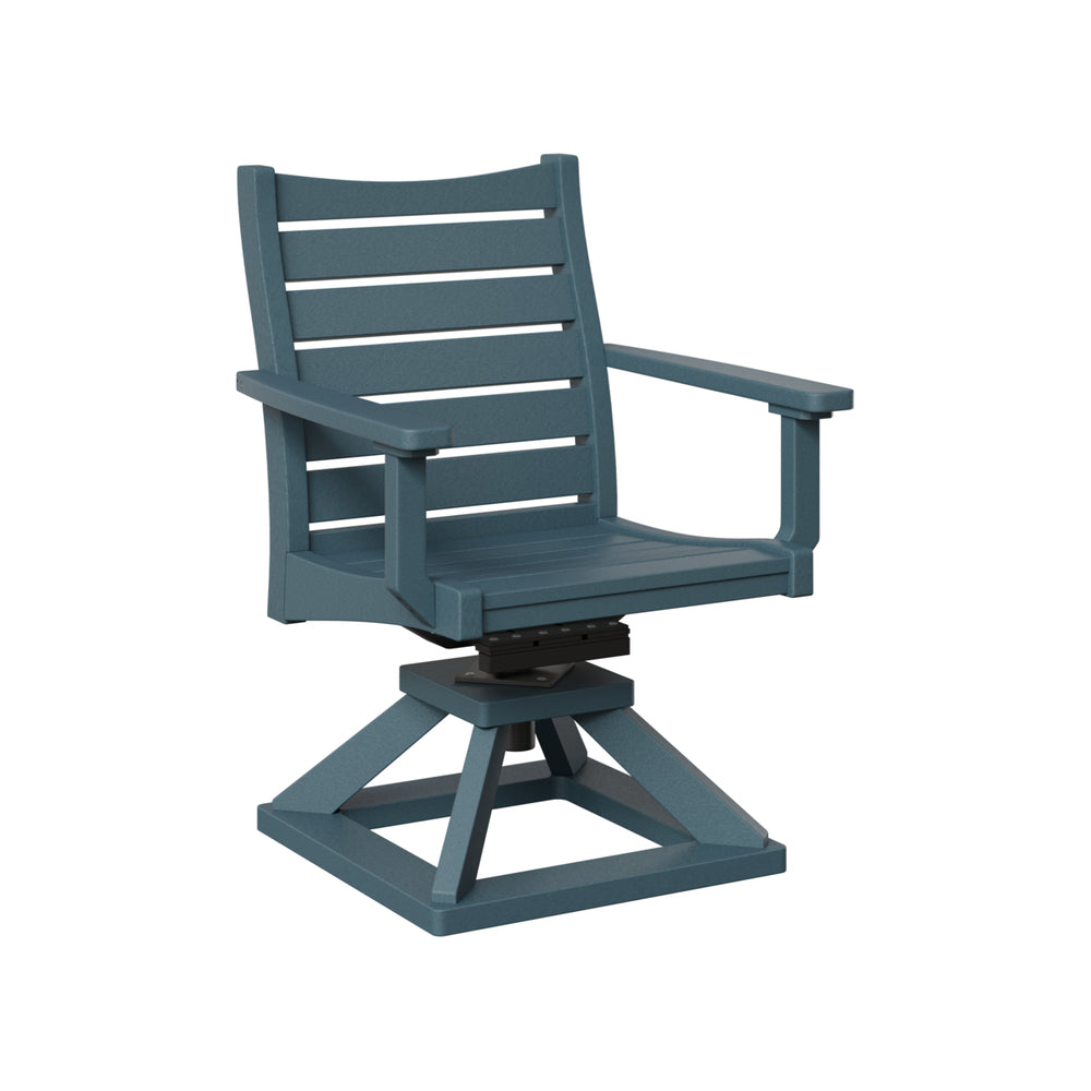 Berlin Gardens Bristol Swivel Rocker Dining Chair