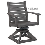 Berlin Gardens Bristol Swivel Rocker Dining Chair