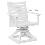 Berlin Gardens Bristol Swivel Rocker Dining Chair