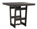 Berlin Gardens Hudson Bar Height 40" x 40" Square Table with Standard Top