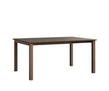 Berlin Gardens Berkley 42" x 42" Expandable Table with Hammered Top
