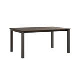 Berlin Gardens Berkley 42" x 42" Expandable Table with Hammered Top