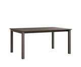 Berlin Gardens Berkley 42" x 42" Expandable Table with Hammered Top