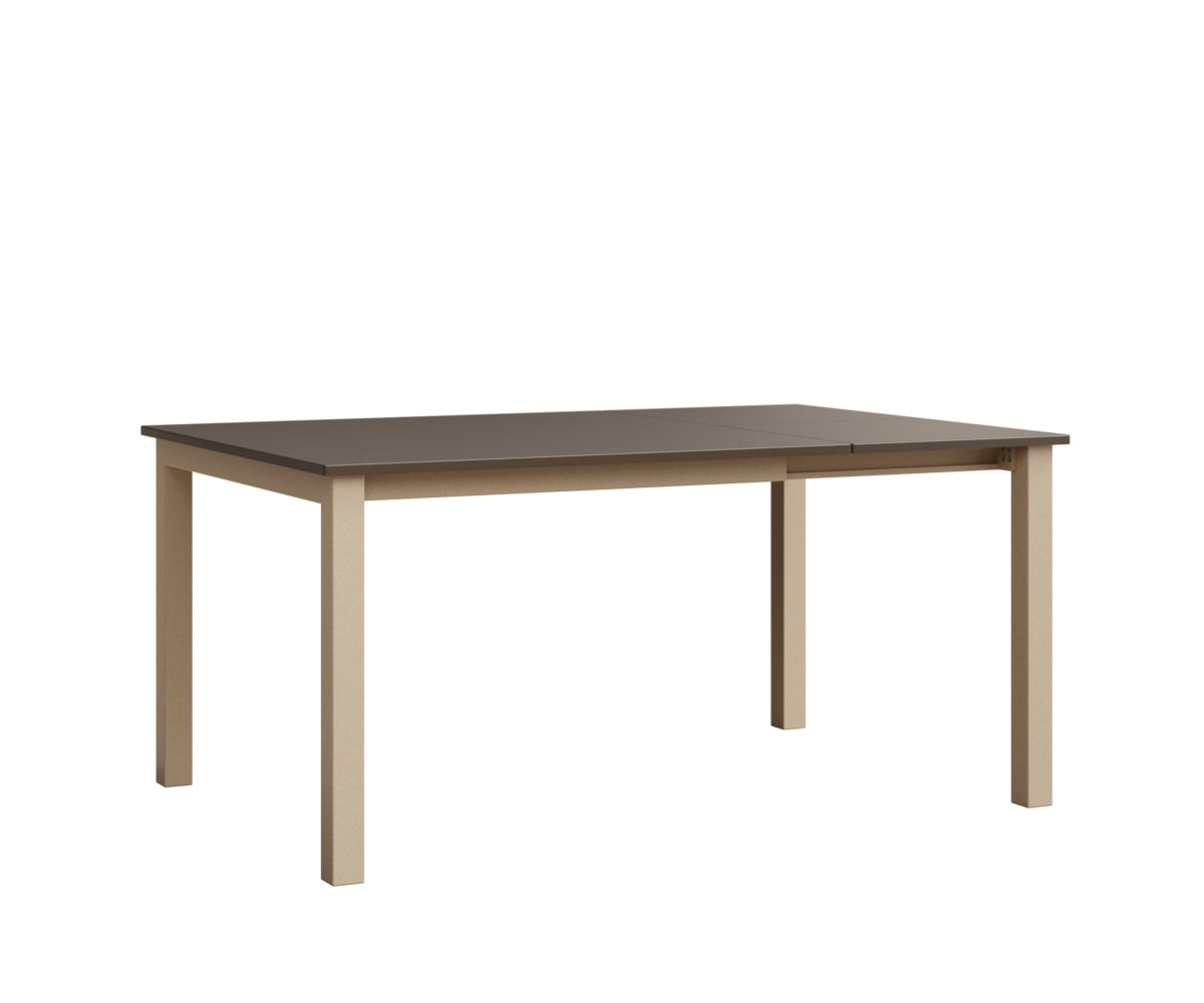 Berlin Gardens Berkley 42" x 42" Expandable Table with Hammered Top