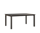 Berlin Gardens Berkley 42" x 42" Expandable Table with Hammered Top