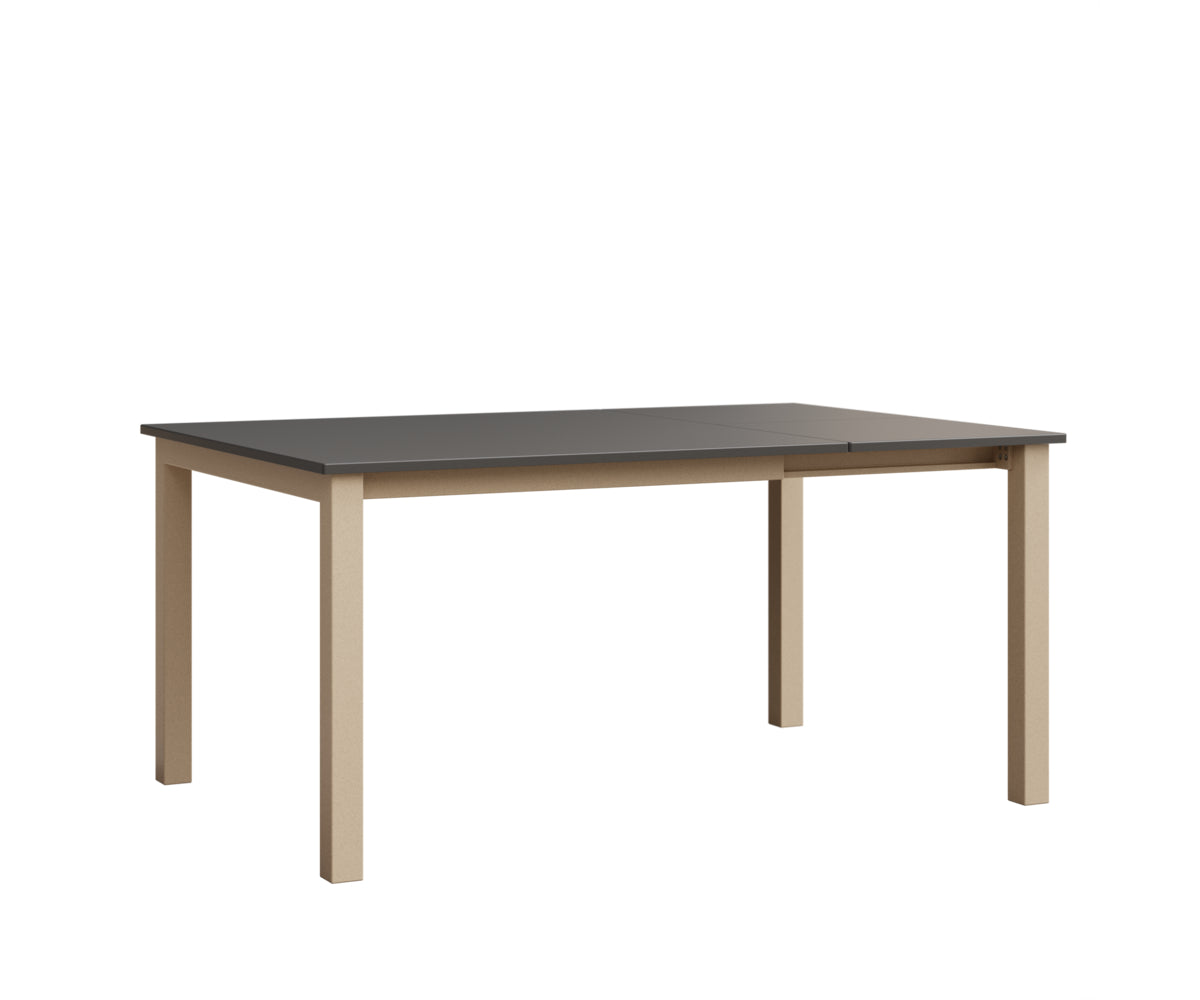 Berlin Gardens Berkley 42" x 42" Expandable Table with Hammered Top
