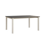 Berlin Gardens Berkley 42" x 42" Expandable Table with Hammered Top