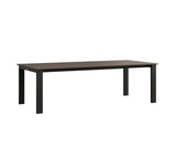 Berlin Gardens Berkley 42" x 72" Expandable Table with Hammered Top