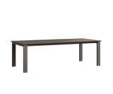 Berlin Gardens Berkley 42" x 72" Expandable Table with Hammered Top