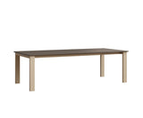 Berlin Gardens Berkley 42" x 72" Expandable Table with Hammered Top