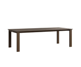 Berlin Gardens Berkley 42" x 72" Expandable Table with Hammered Top