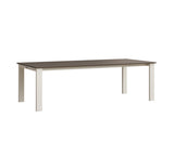 Berlin Gardens Berkley 42" x 72" Expandable Table with Hammered Top