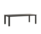 Berlin Gardens Berkley 42" x 72" Expandable Table with Hammered Top