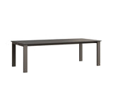 Berlin Gardens Berkley 42" x 72" Expandable Table with Hammered Top